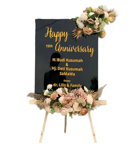 Papan Bunga Akrilik Universitas Bina Nusantara