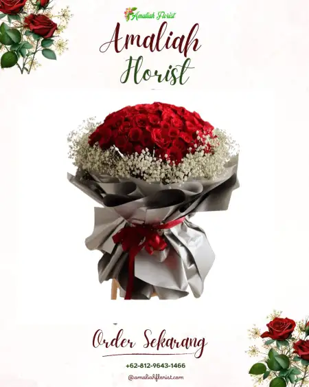 Buket Bunga Universitas Bina Nusantara