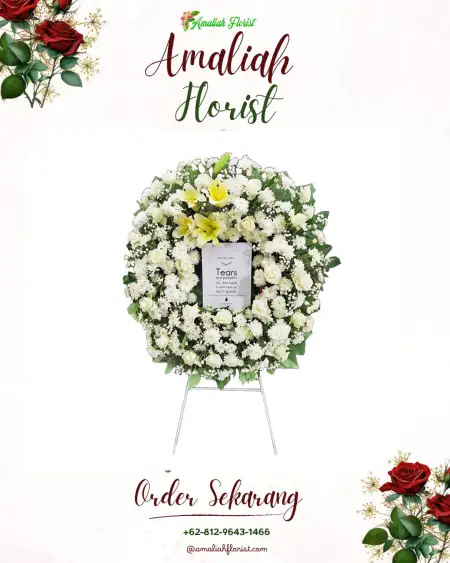 Krans Bunga Duka Universitas Bina Nusantara